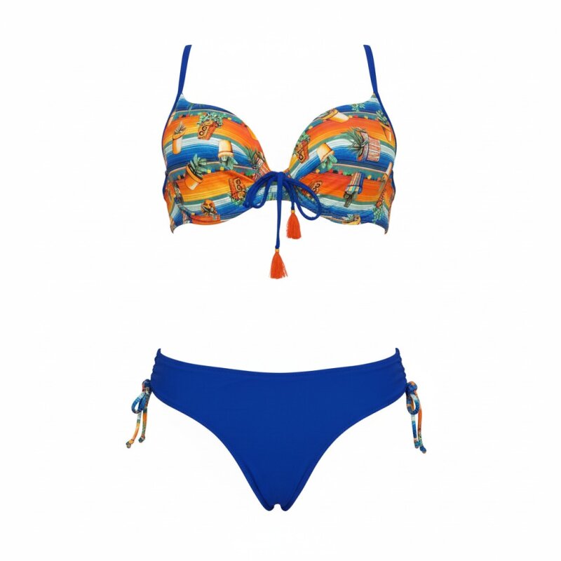 Bonesta Toparlayıcı Renkli Kadın Bikini - Bonesta