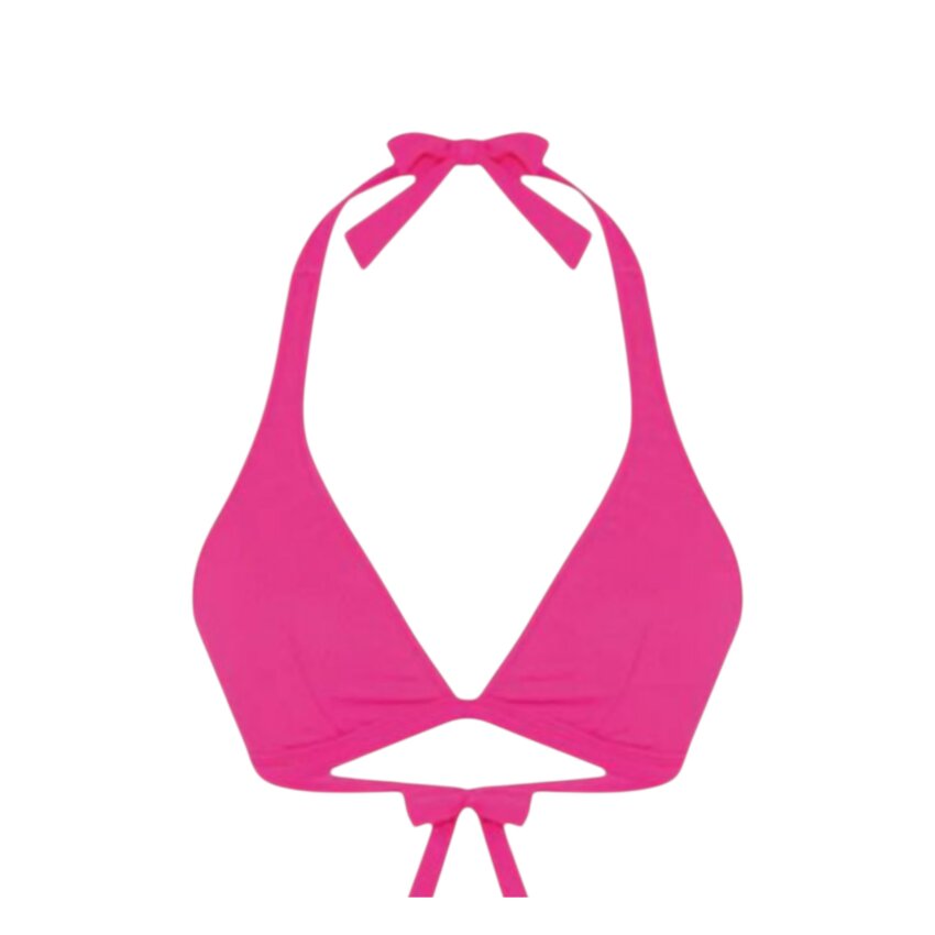 Bonesta Uzun Üçgen Pembe Kadın Bikini - 1