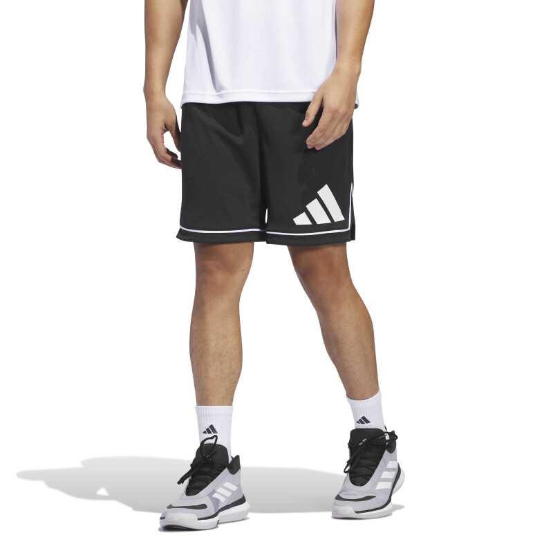 Adidas Basketball Badge of Sport Siyah Erkek Şort - 1