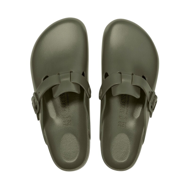 Birkenstock Boston Eva Haki Kadın Terlik - 4