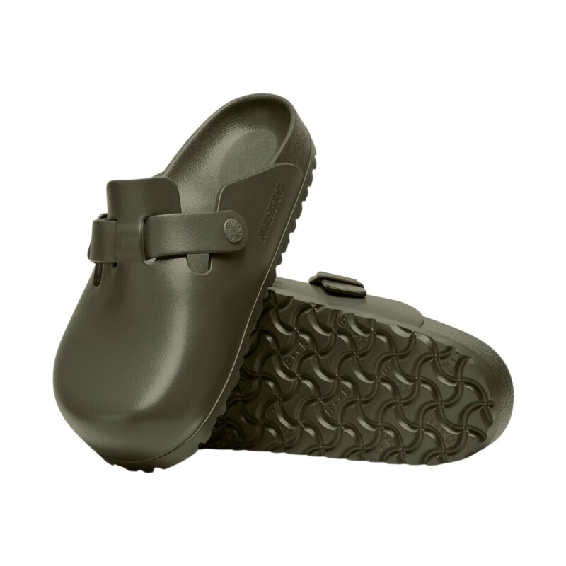 Birkenstock Boston Eva Haki Kadın Terlik - 5