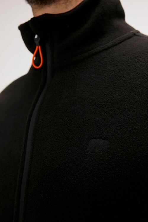 Bad Bear Bowie Full Zip Polar Jacket SİYAH Erkek Polar - 3
