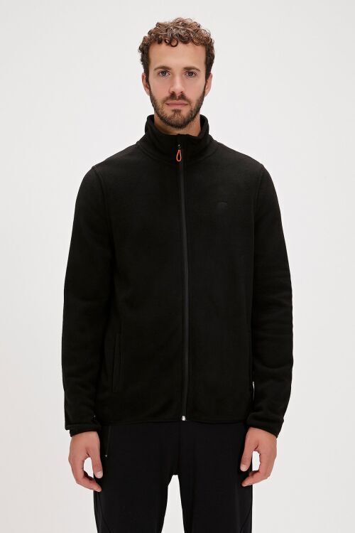 Bad Bear Bowie Full Zip Polar Siyah Erkek Polar - Bad Bear