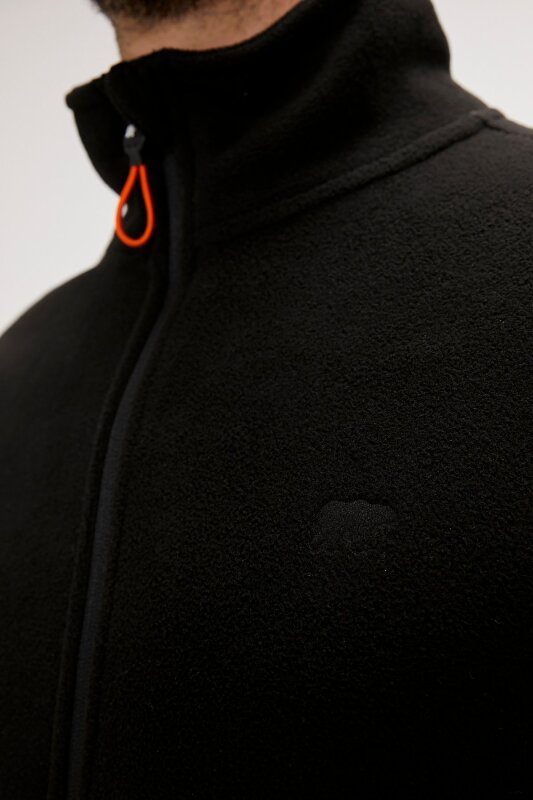 Bad Bear Bowie Full Zip Polar Siyah Erkek Polar - 5