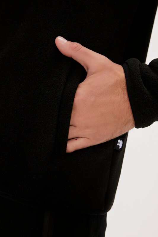 Bad Bear Bowie Full Zip Polar Siyah Erkek Polar - 6