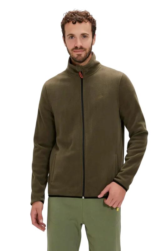 Bad Bear Bowie Full Zip Polar Jacket Haki Erkek Polar 