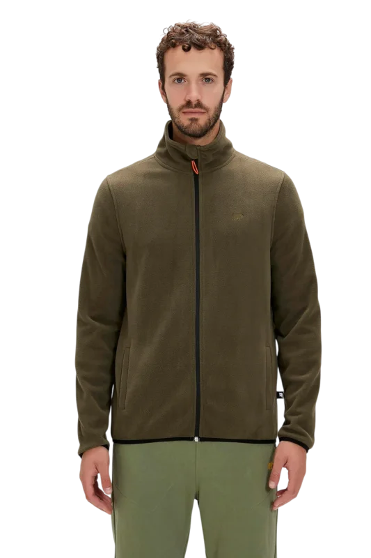 Bad Bear Bowie Full Zip Polar Jacket Haki Erkek Polar - Bad Bear (1)