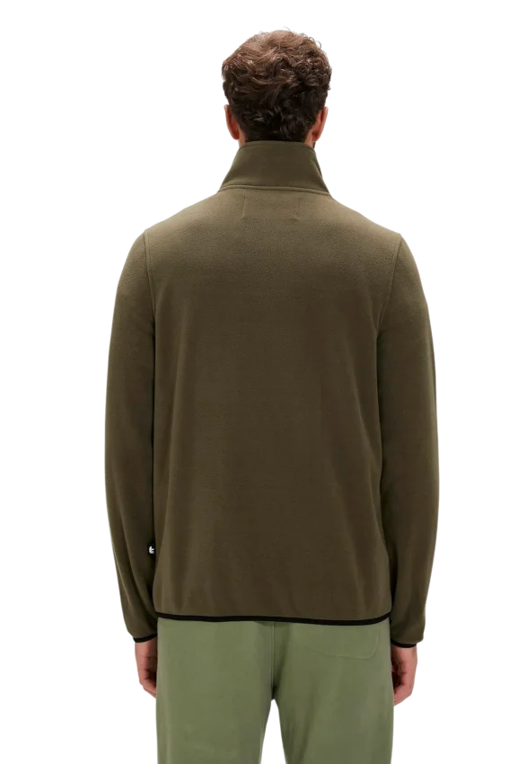 Bad Bear Bowie Full Zip Polar Jacket Haki Erkek Polar - 4