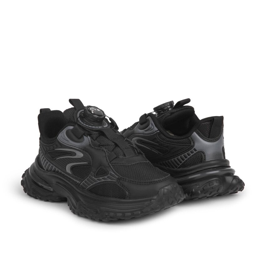 Buckhead Billy Siyah Çocuk Günlük Ayakkabı - 4