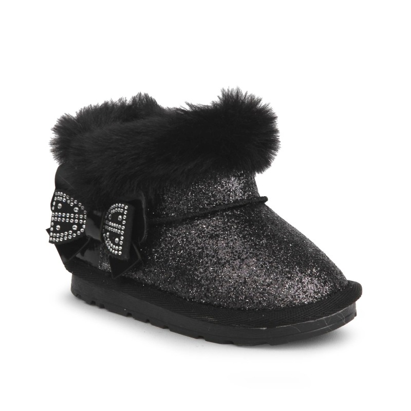 Buckhead Curly Siyah Çocuk Bot - 2