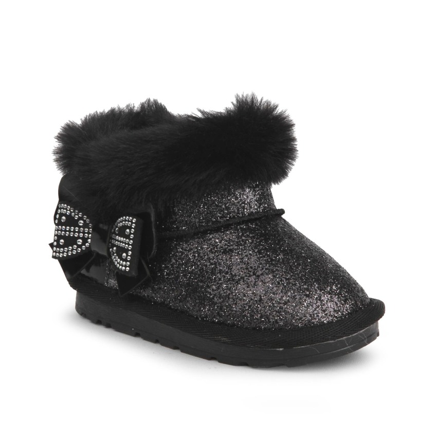 Buckhead Curly Siyah Çocuk Bot - 2