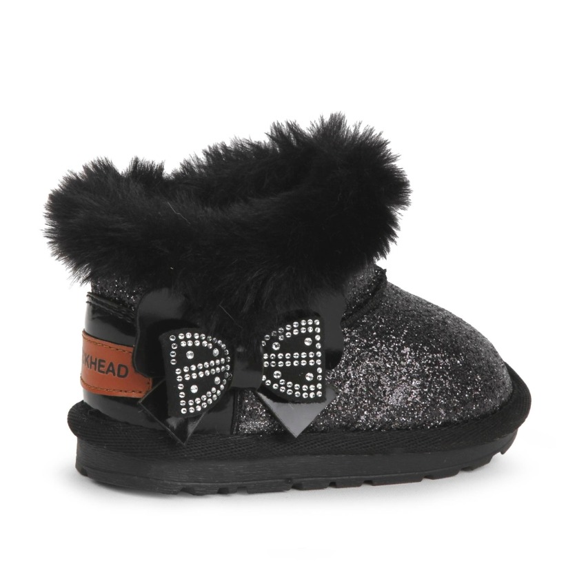 Buckhead Curly Siyah Çocuk Bot - 3