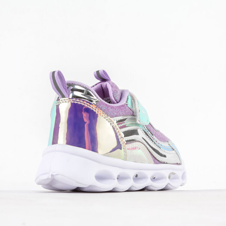 Buckhead Trio Shiny Hologram Jr Mor Çocuk Günlük Ayakkabı - 3