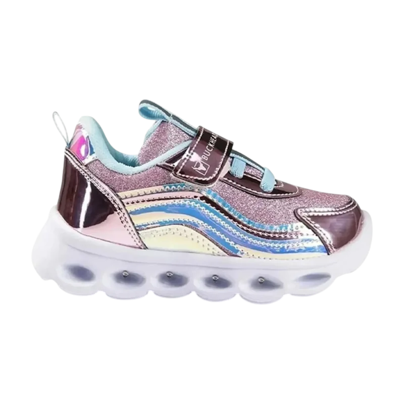 Buckhead Trio Shiny Hologram Jr Mor Çocuk Günlük Ayakkabı 