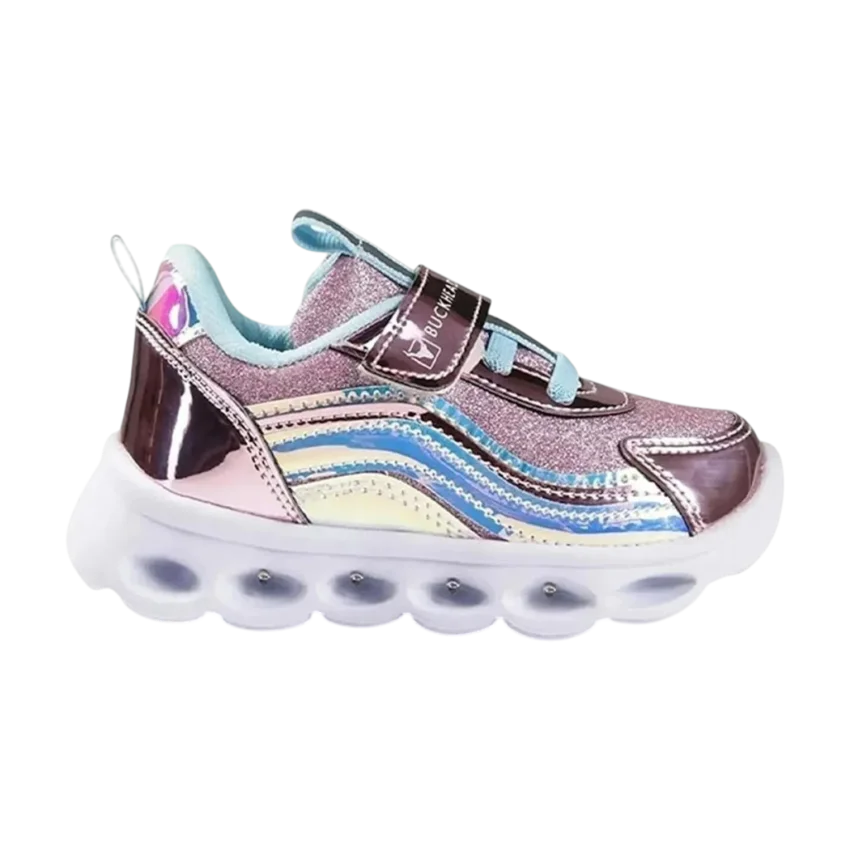 Buckhead Trio Shiny Hologram Jr Mor Çocuk Günlük Ayakkabı - 1