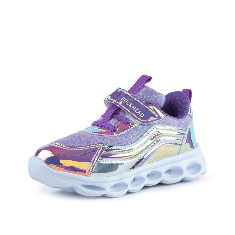 Buckhead Trio Shiny Hologram Jr Mor Çocuk Günlük Ayakkabı - 4
