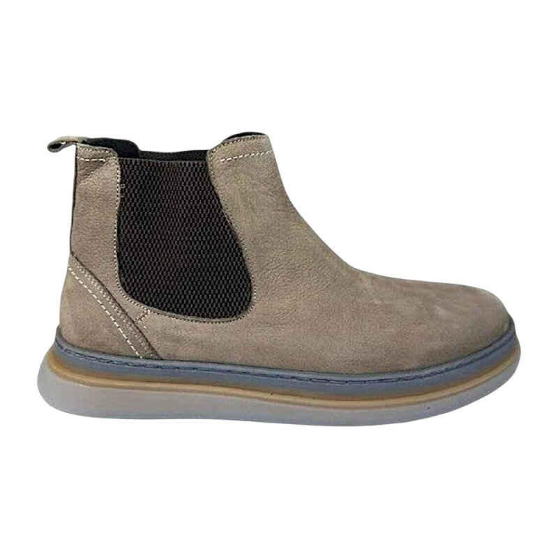 Bulldozer Deri Bot Bej Erkek Bot - Bulldozer