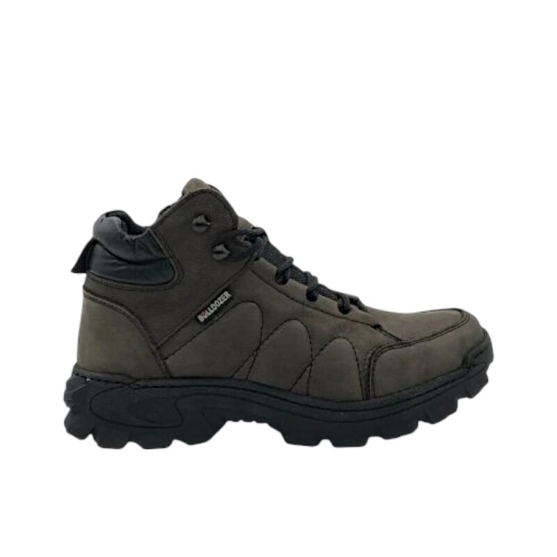 Bulldozer ERKEK DERİ BOT Gri Erkek Bot&Çizme - 1