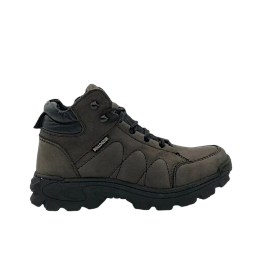 Bulldozer ERKEK DERİ BOT Gri Erkek Bot&Çizme - 1