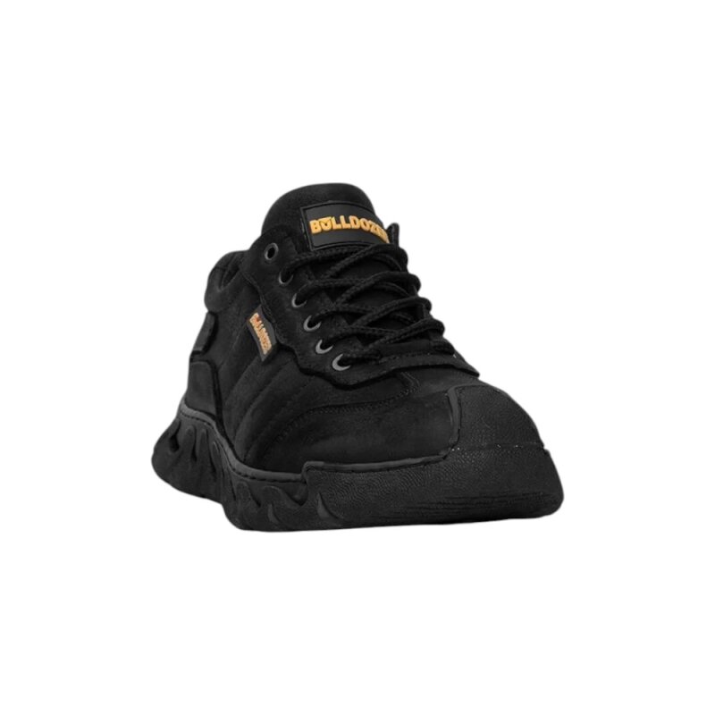 Bulldozer Deri Siyah Erkek Bot - 3