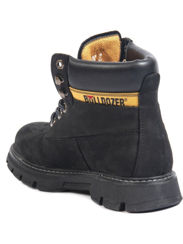 Bulldozer ERKEK DERİ CAT BOT SİYAH Erkek Bot - 3