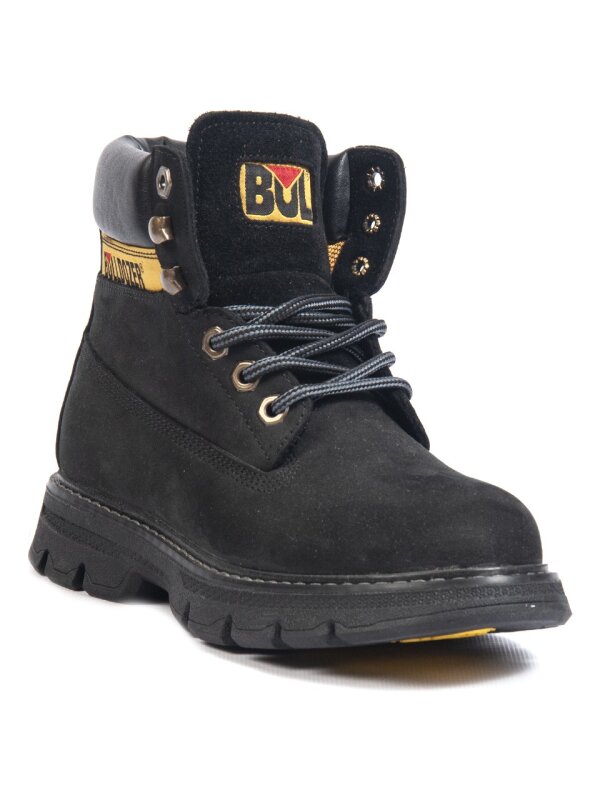 Bulldozer ERKEK DERİ CAT BOT SİYAH Erkek Bot - 4