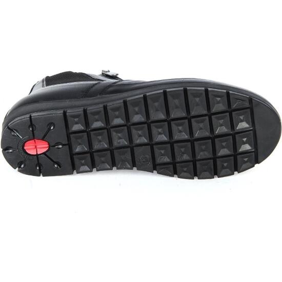 Bulldozer KADIN SİYAH DERİ COMFORT BOT - 4