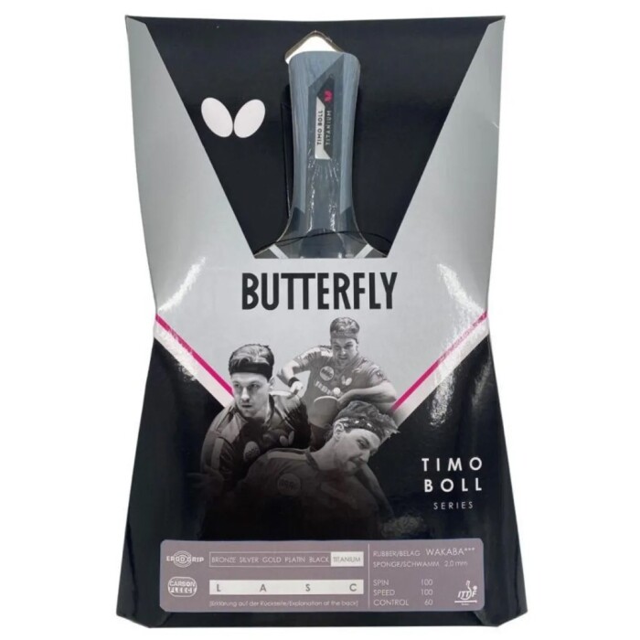 Butterfly Butterfly Timo Boll Titanium P.P.Raket Unisex Masa Tenisi Raketi - 1