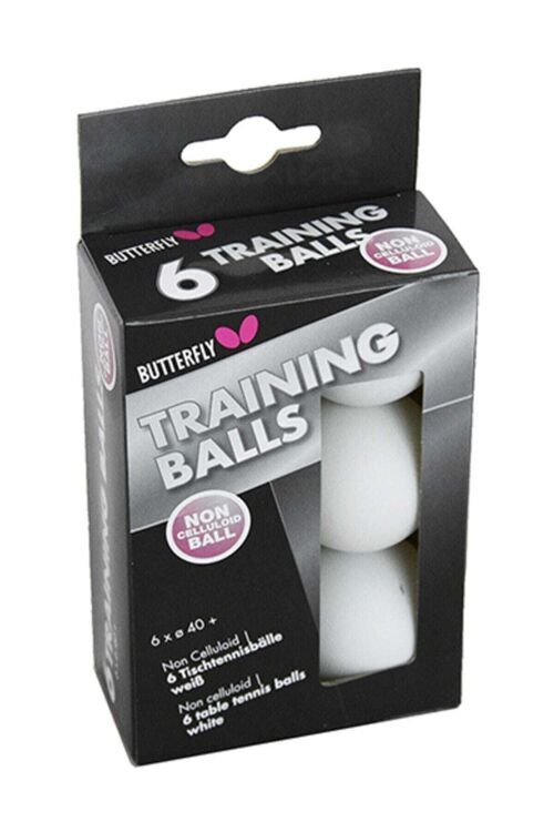 Butterfly BUTTERFLY TRAINING BALLS 40+ (6LI KUTU-BEYAZ) BEYAZ Unisex Masa Tenisi Topu - 1
