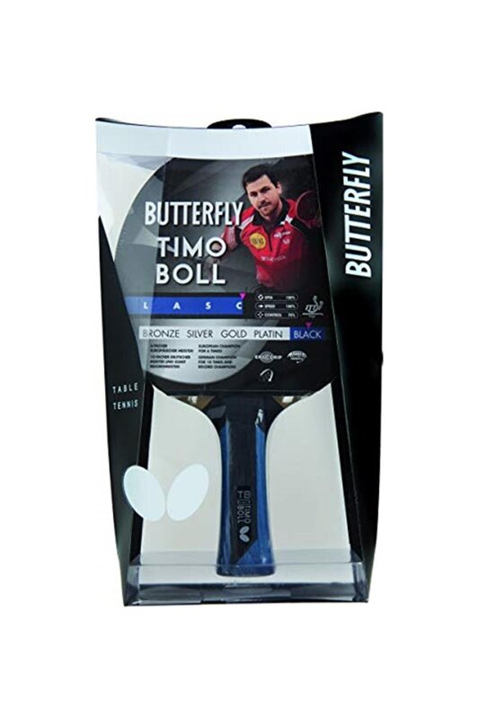 Butterfly BUTTERFLY TT-BAT TIMO BOLL BLK Renkli Unisex Masa Tenisi Raketi - 2