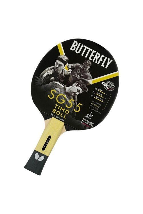 Butterfly BUTTERLY TT-BAT TIMO BOLL SG55 P.P. RAKET Renkli Unisex Masa Tenisi Raketi - Butterfly