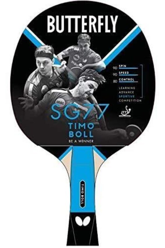 Butterfly BUTTERLY TT-BAT TIMO BOLL SG77 P.P. RAKET Renkli Unisex Masa Tenisi Raketi - 1