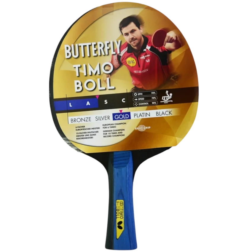 Butterfly Timo Boll Gold Renkli Unisex Ping Pong Raketi - 1