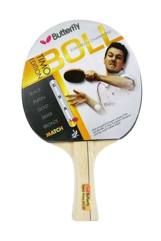 Butterfly TİMO BOLL MATCH Renkli Unisex Ping Pong Raketi - 1