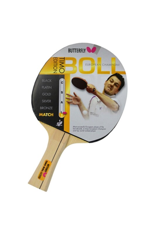 Butterfly TİMO BOLL MATCH Renkli Unisex Ping Pong Raketi - 2