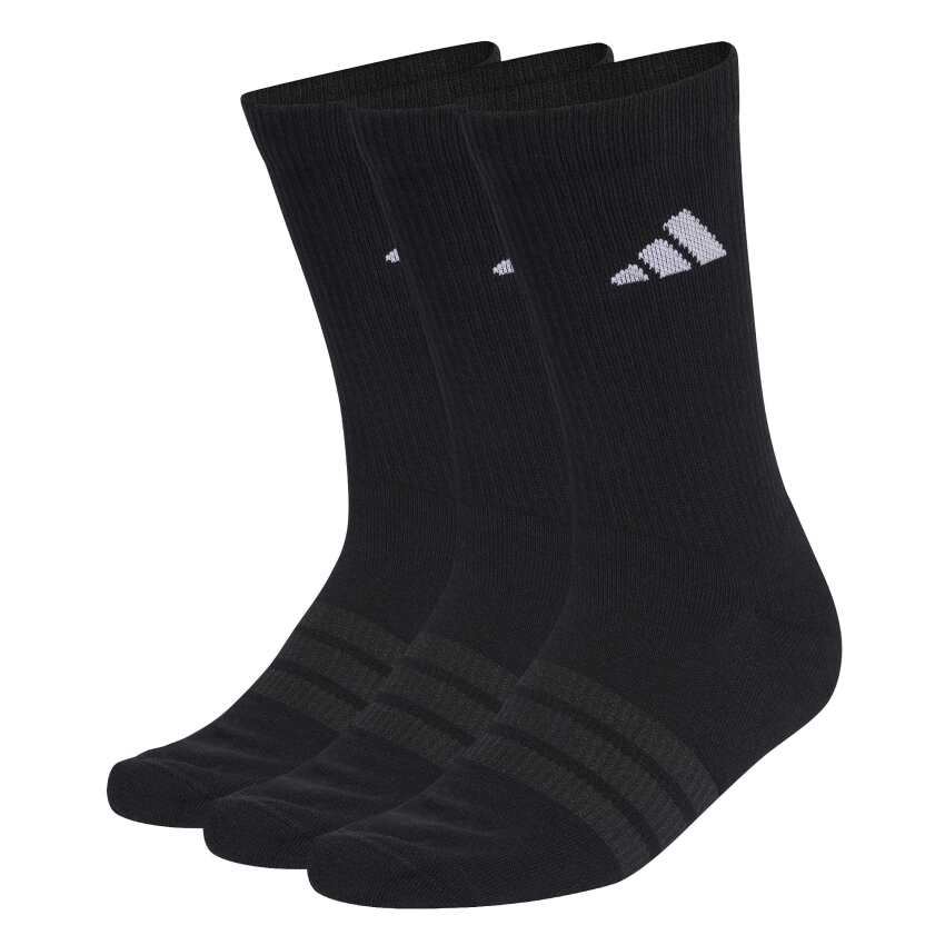 Adidas Yastıklamalı Sportswear Bilekli Siyah Unisex Çorap - 1