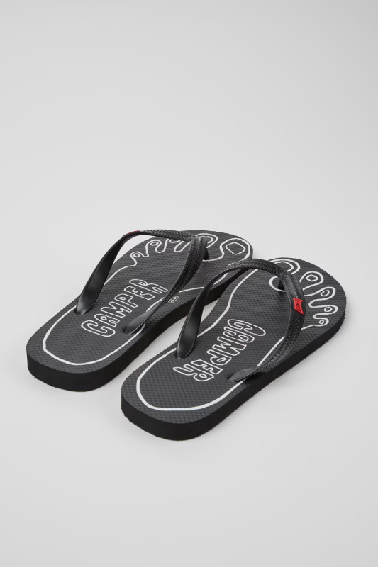 Camper Flip Flop Siyah Erkek Terlik - 3
