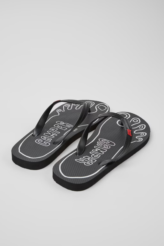 Camper Flip Flop Siyah Erkek Terlik - 3