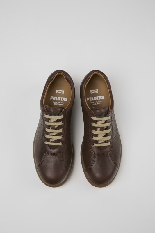 Camper Pelotas Ariel Kahverengi-Bej Kadın Sneaker Ayakkabı - 4