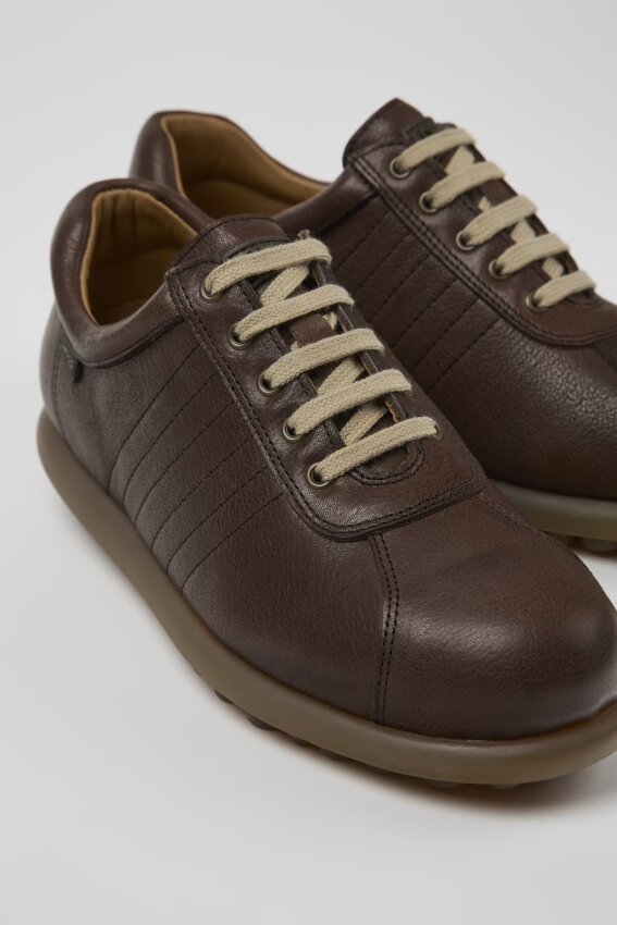 Camper Pelotas Ariel Kahverengi-Bej Kadın Sneaker Ayakkabı - 2