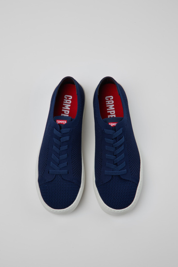 Camper Peu Touring Mavi Erkek Sneaker Ayakkabı - 4