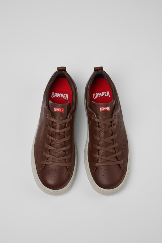 Camper Runner Four Kahverengi Erkek Sneaker Ayakkabı - 4