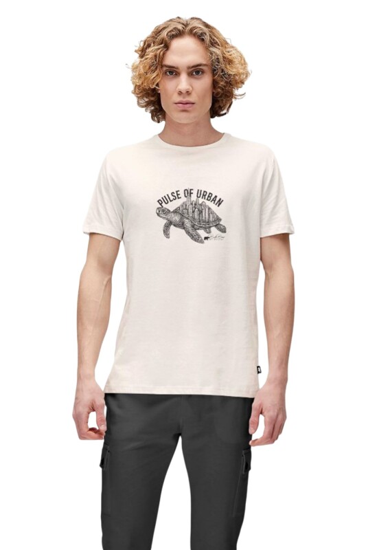 Bad Bear Caretta Pulse Beyaz Erkek Tshirt - Bad Bear