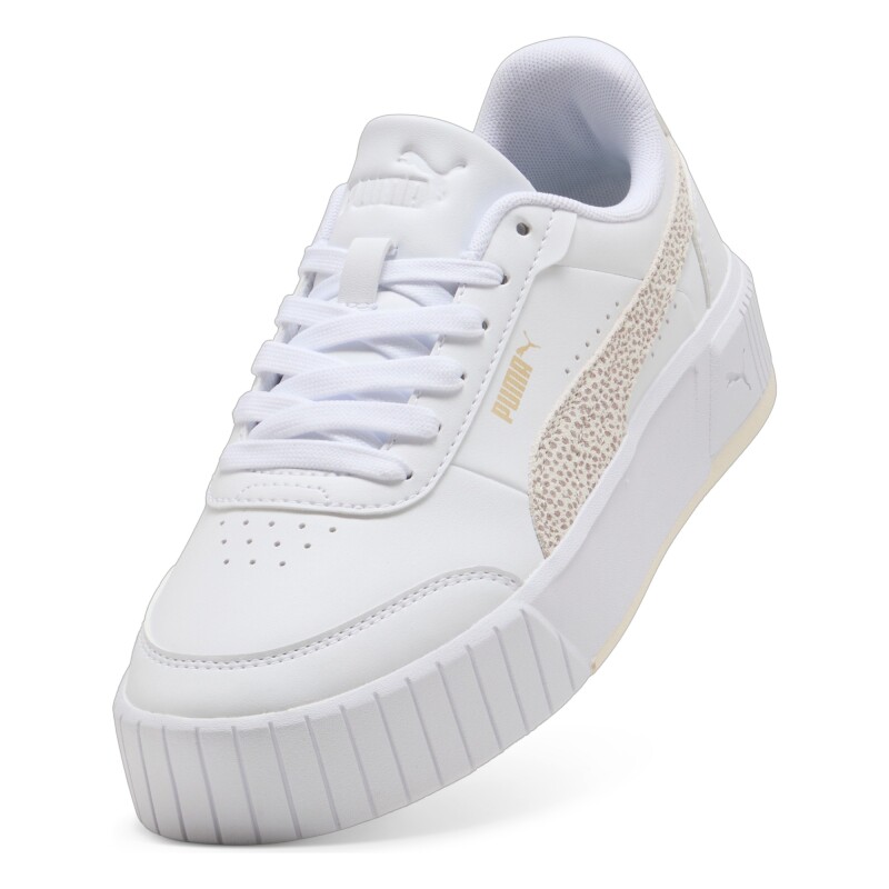 Puma Carina Mia Topcat Beyaz Kadın Sneaker Ayakkabı - 3