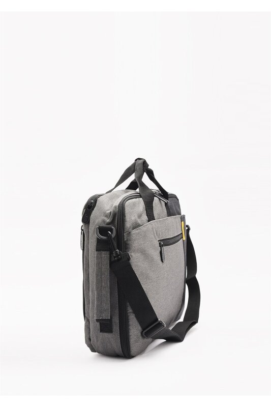 Cat 84402-536 Gri Erkek Laptop Çantası - 5