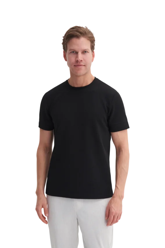 Cazador Bisiklet Yaka Erkek Tshirt - 2