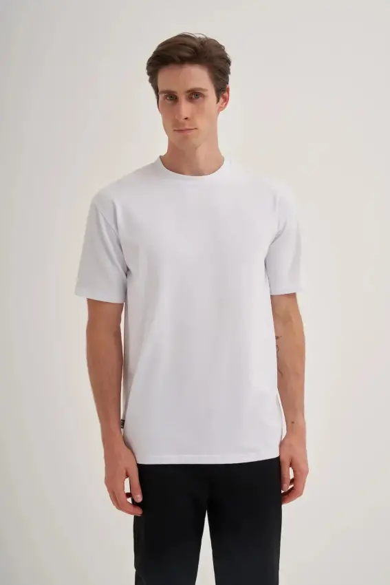 Cazador Bisiklet Yaka Erkek Tshirt - 1