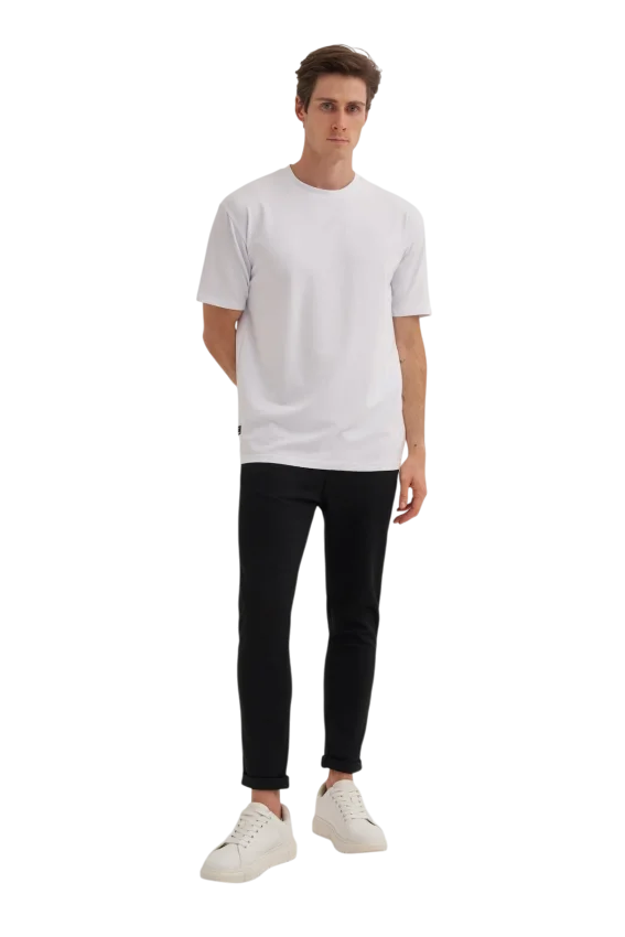 Cazador Bisiklet Yaka Erkek Tshirt - 4