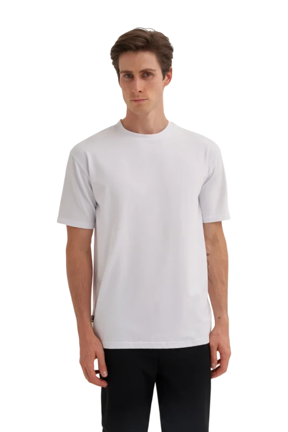 Cazador Bisiklet Yaka Erkek Tshirt - 1