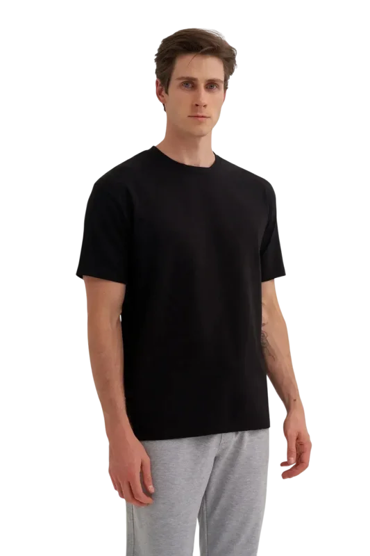 Cazador Bisiklet Yaka Erkek Tshirt - 1